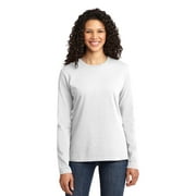 Port \u0026 Company Women's Long Sleeve Core Cotton T-Shirt LPC54LS